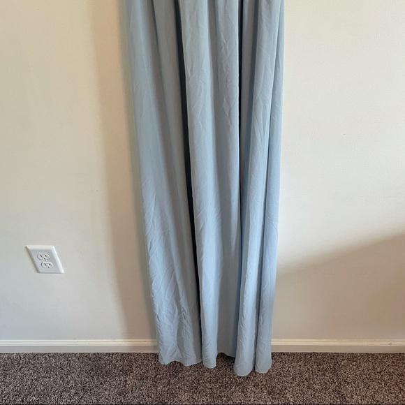 SMYM Heather Halter Maxi Dress Steel Blue - Picture 5 of 7